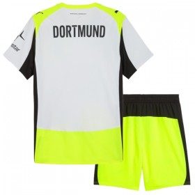 Camiseta de fútbol Borussia Dortmund Niño 2ª equipación 2025-26